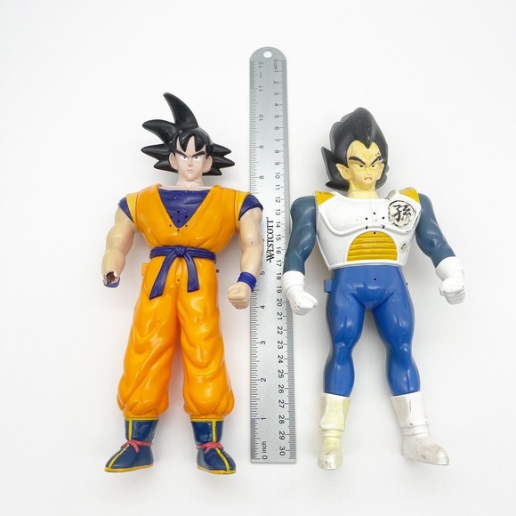 1999 Dragon Ball Z Goku & Vegeta‎ Walkie Talkies Funimation Productions Damage - Picture 12 of 12